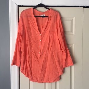 Coral Tunic Top Size XXL